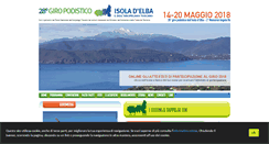 Desktop Screenshot of giropodisticoisolaelba.com